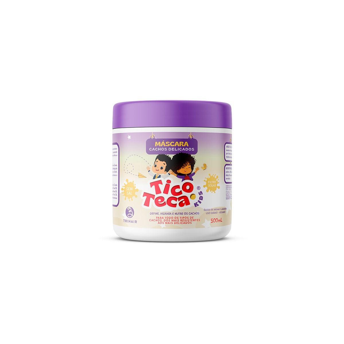 Máscara Tico e Teca Cachos Delicados - Trihair  - 500g - Trihair Cosméticos